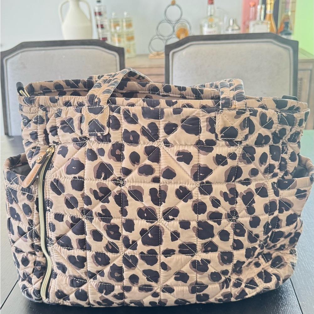 Twelvelittle Leopard Carry Love Tote Baby Bag - Picture 3 of 6